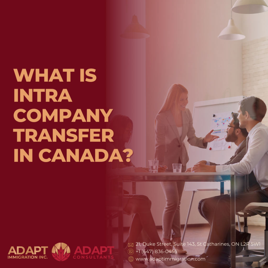 What is Intra-Company Transfer in Canada?