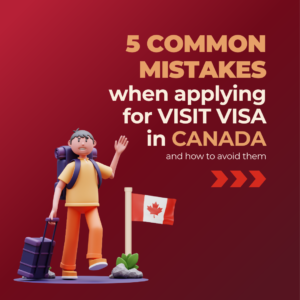 common visit visa application mistakes